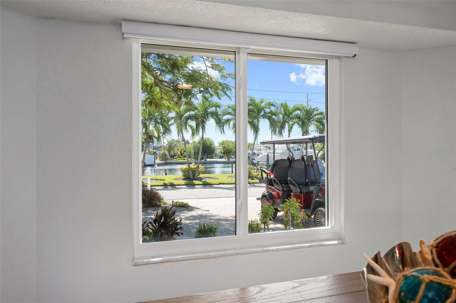 Lovely water views from the front of the home - 504 69TH ST, HOLMES BEACH