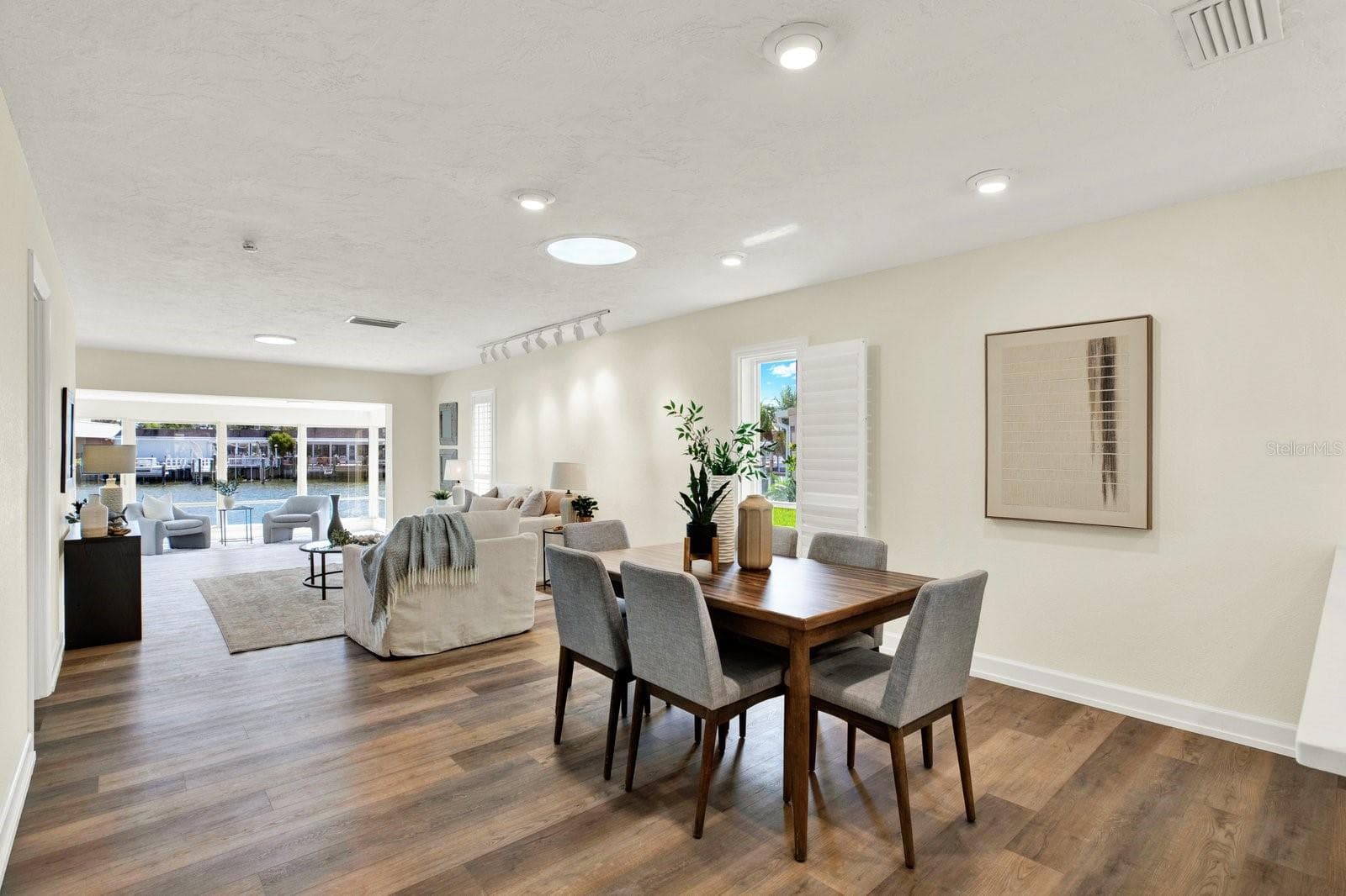 Living Room And Dining - 594 BOCA CIEGA POINT BLVD N, ST PETERSBURG