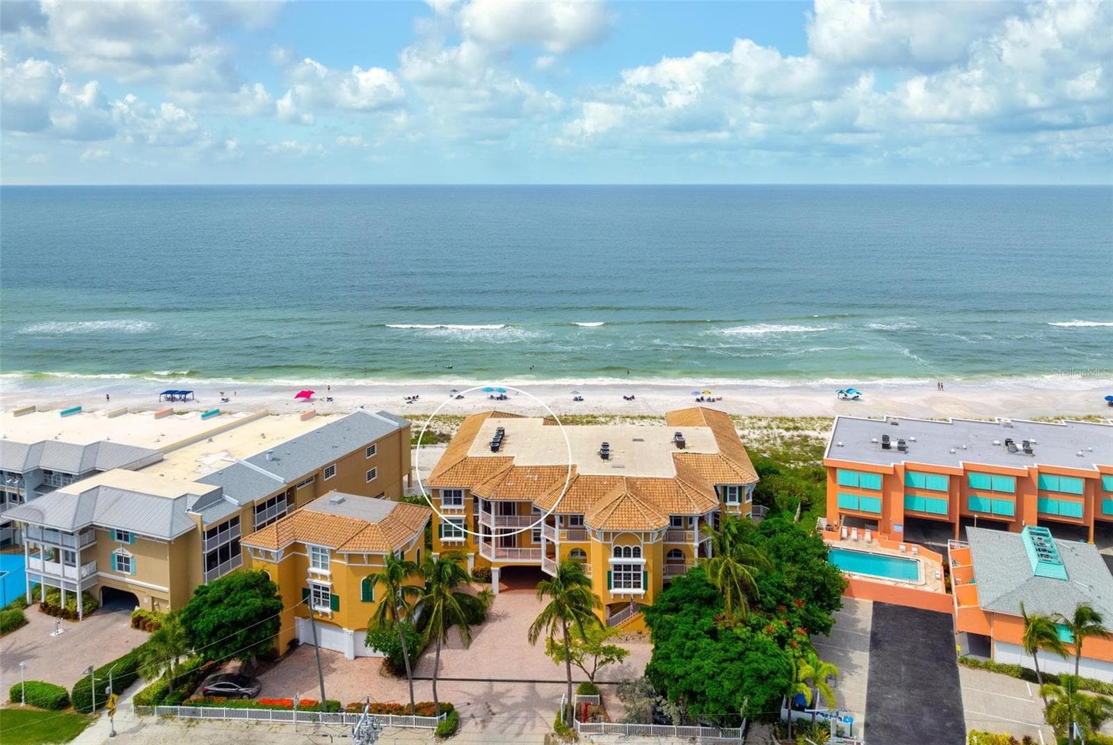 Marbella Beachfront Villa Unit 1, top floor corner unit - 1900 GULF DR N #1, BRADENTON BEACH