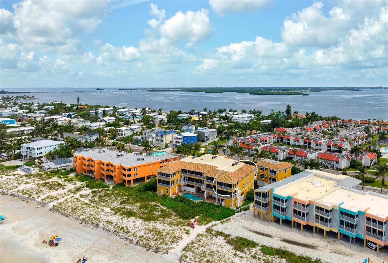 Marbella Beachfront Villa Unit #1 - 1900 GULF DR N #1, BRADENTON BEACH