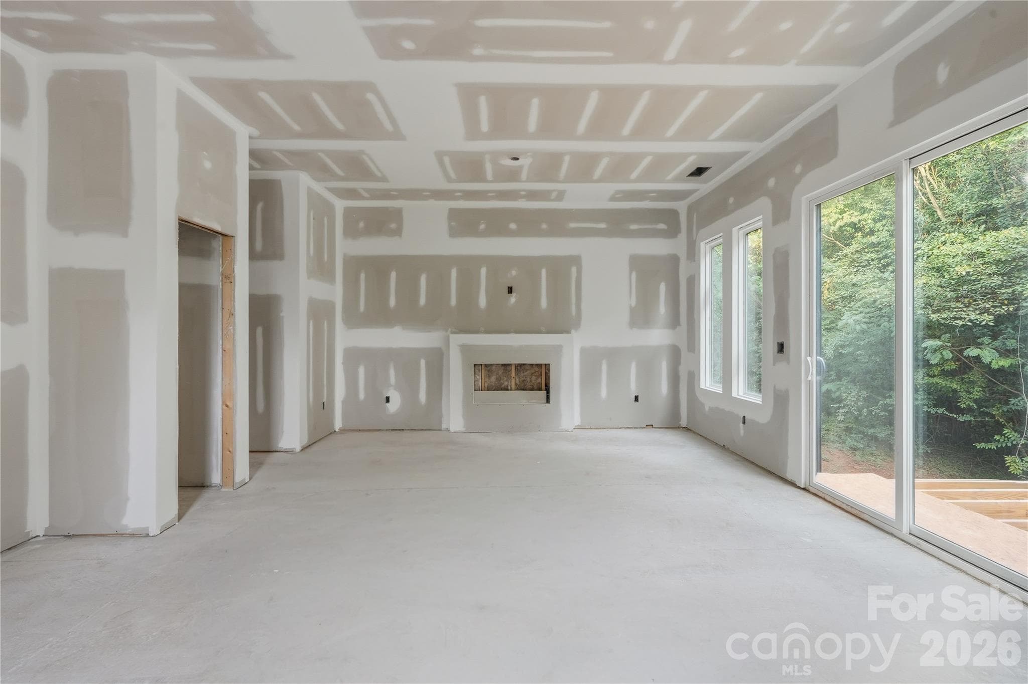 Living room from Kitchen - 3314 Connecticut Avenue, Charlotte