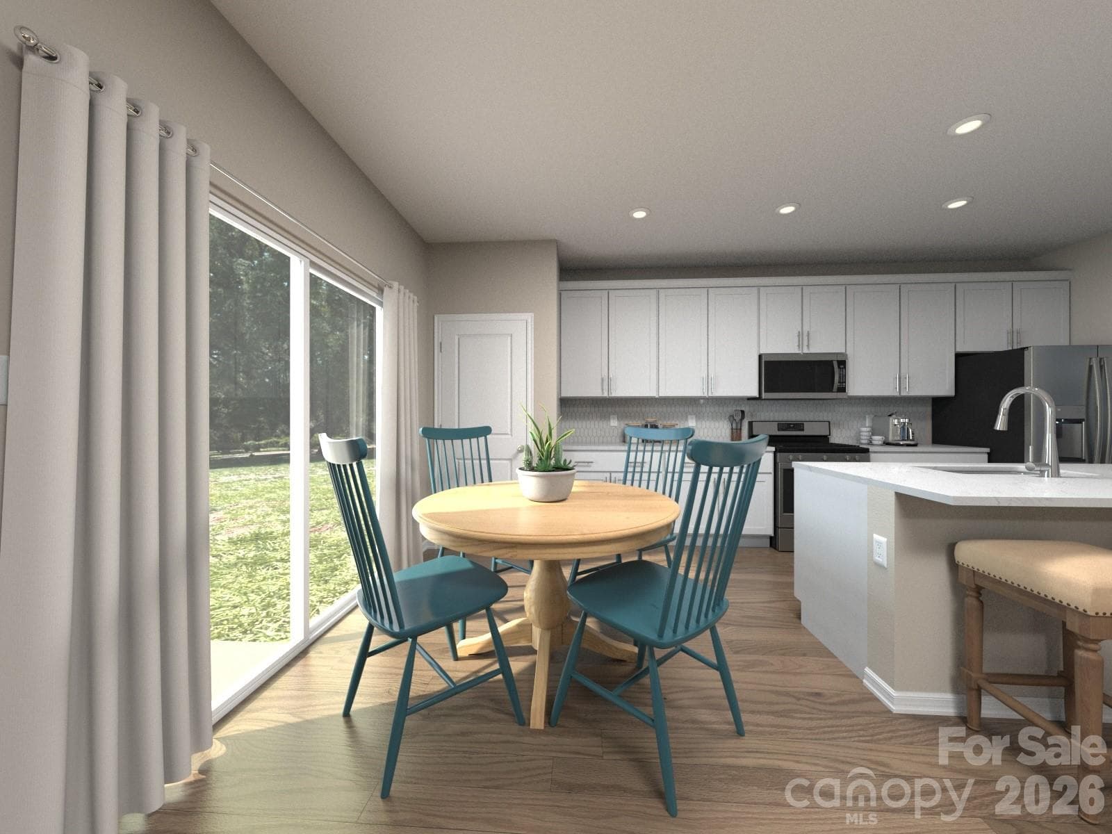 Photo is not of the actual home, but is an inspirational photo of builder’s model home and may depict options, furnishings, and/or decorator features that are not included - 12606 Russellwood Lane, Charlotte