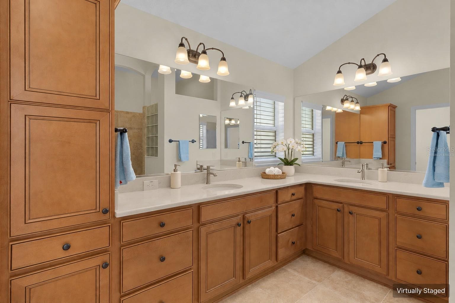 Countertop items are virtually staged - 3094 EASTFIELD PATH, THE VILLAGES