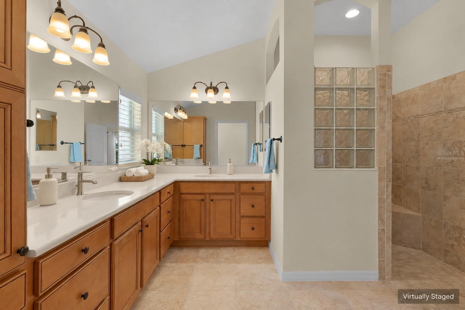 Countertop items are virtually staged - 3094 EASTFIELD PATH, THE VILLAGES