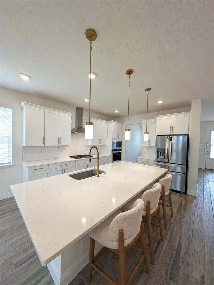 Kitchen Virtually Staged - 952 VINEYARD RIDGE RD, MINNEOLA