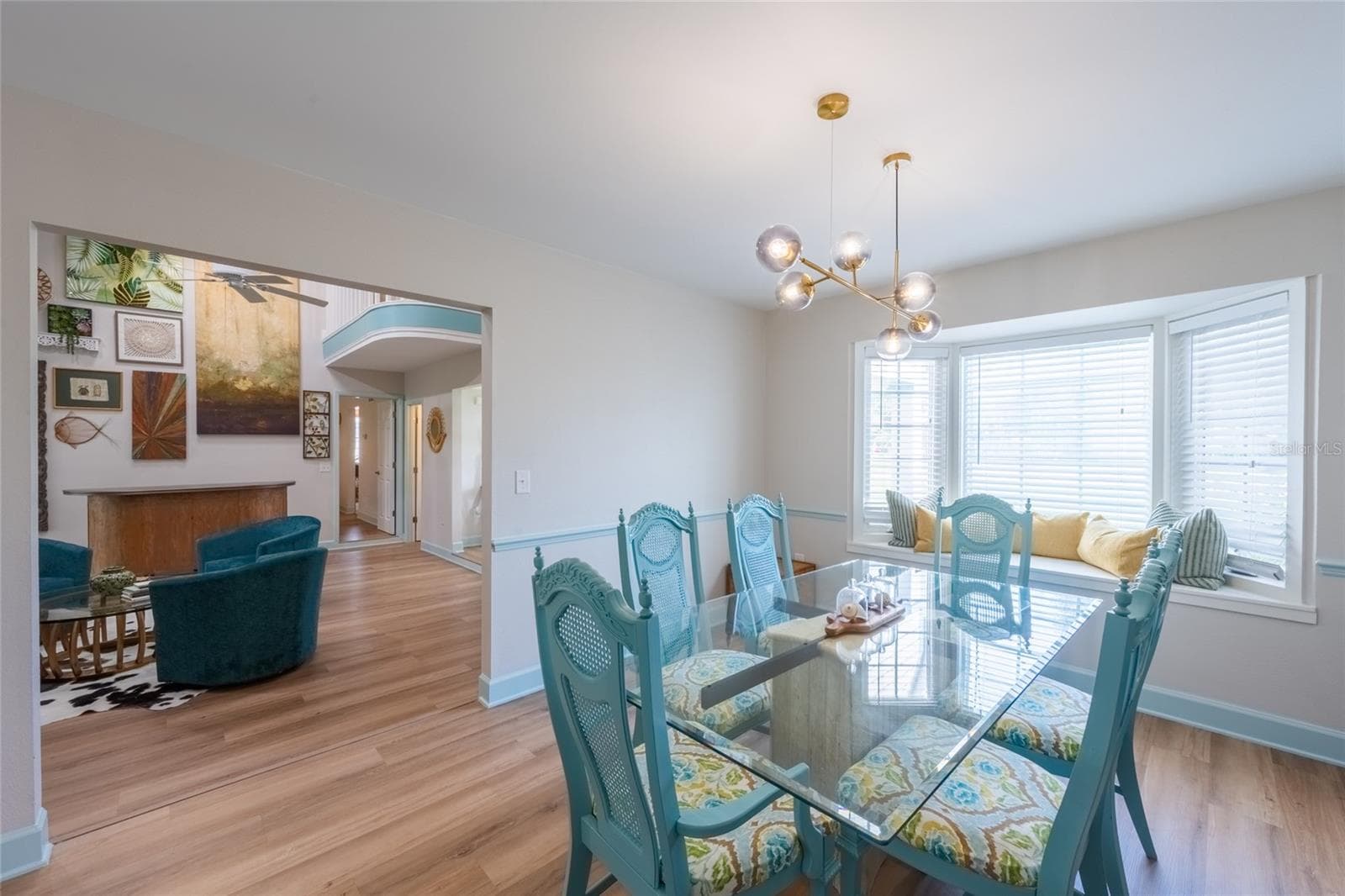 Lounge/ Dining Room - 5005 CANTERBURY DR, SARASOTA