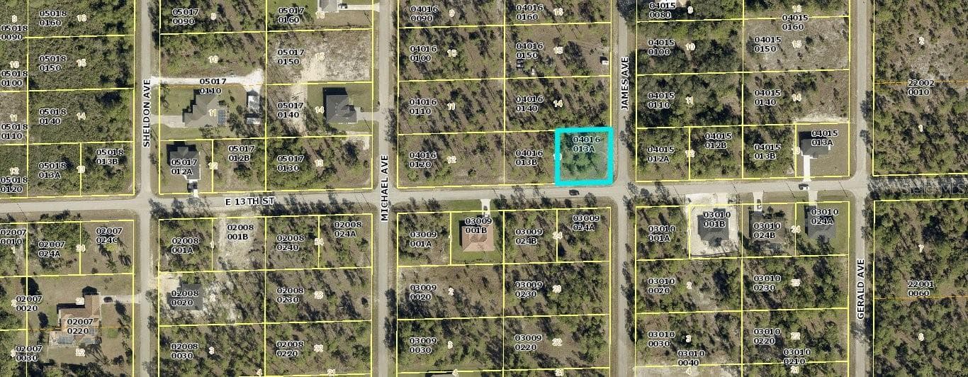 13th E CORNER LOT