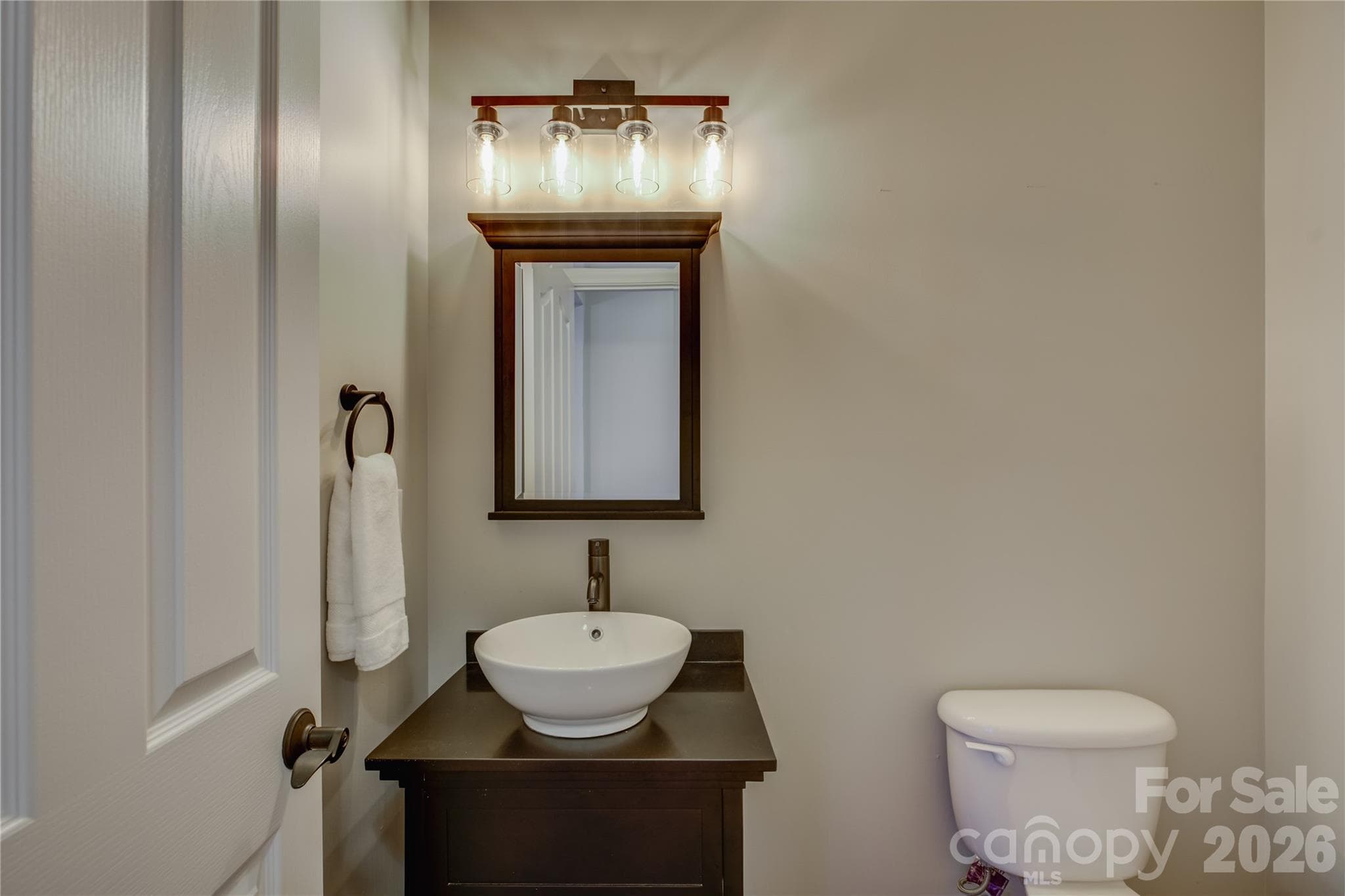 1/2 bath room on the main - 13700 Glen Abbey Drive, Charlotte