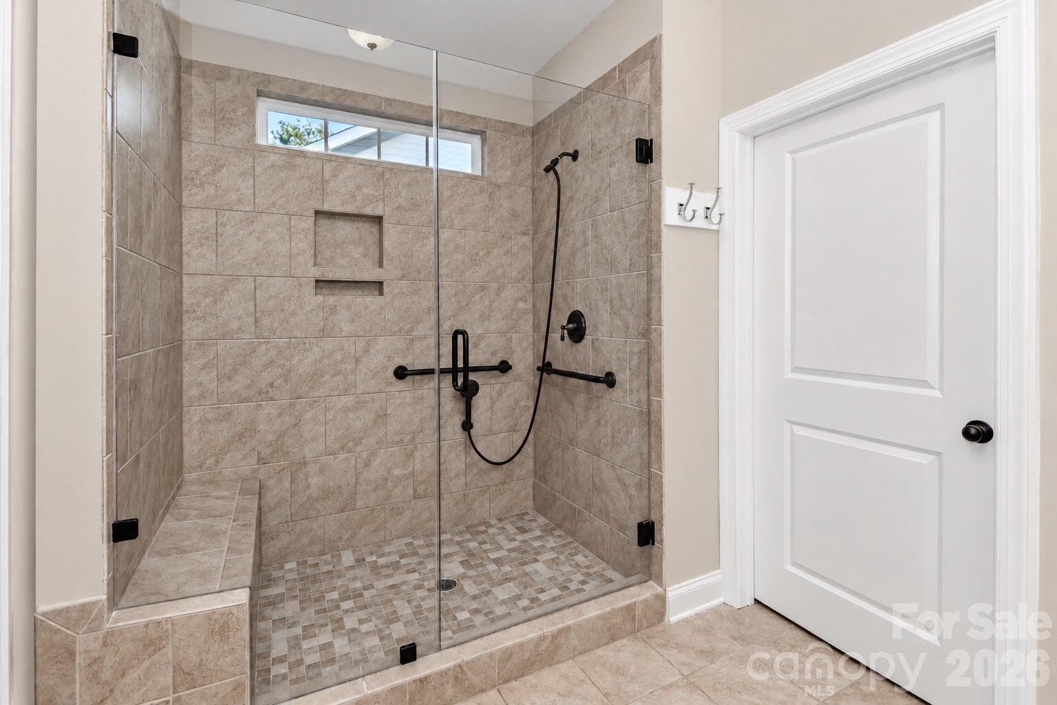 Primary Bathroom Walk In Shower - 161 Blueview Road, Mooresville
