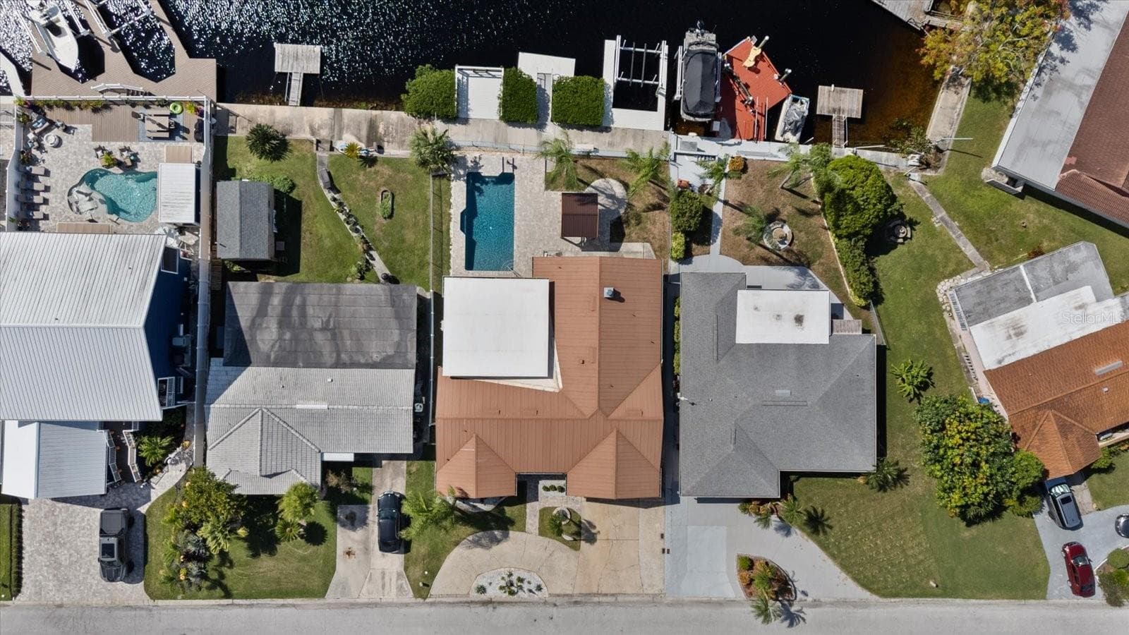 Aerial view - 5001 MARLIN DR, NEW PORT RICHEY