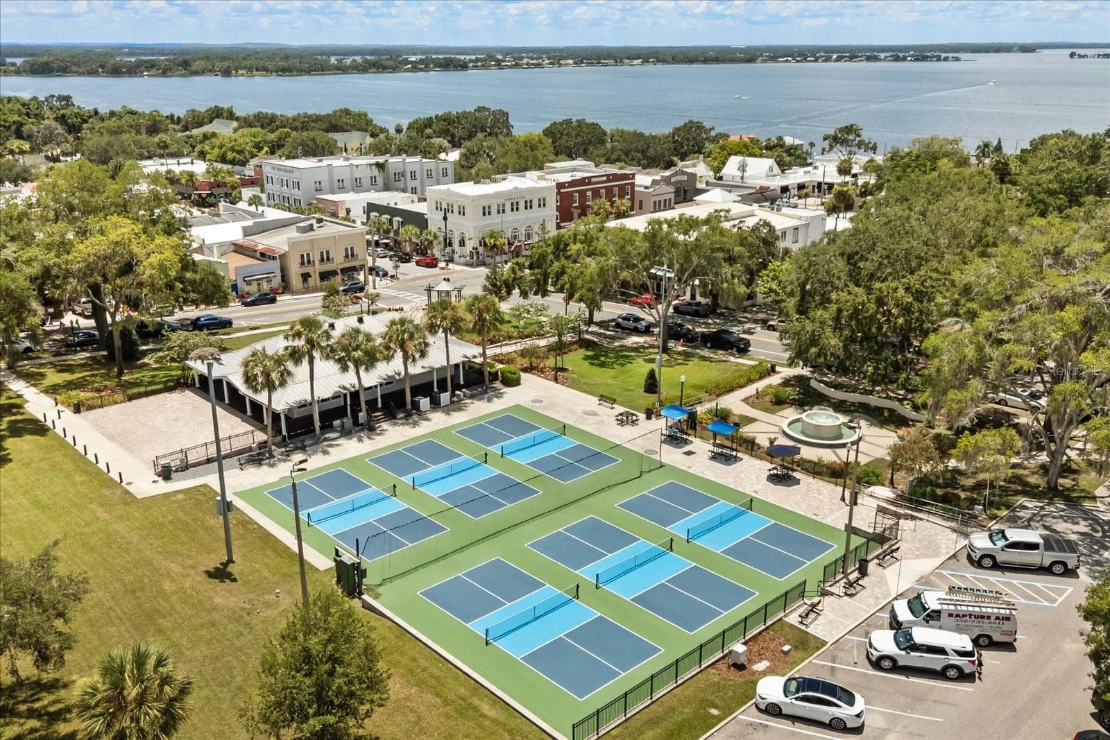 Downtown Mount Dora - Deer Island in distance - 17707 SAWGRASS RUN, TAVARES