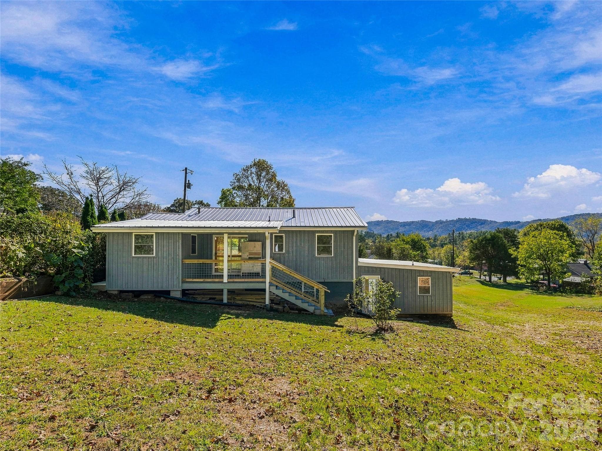 backyard - 33 Phipps Street, Weaverville
