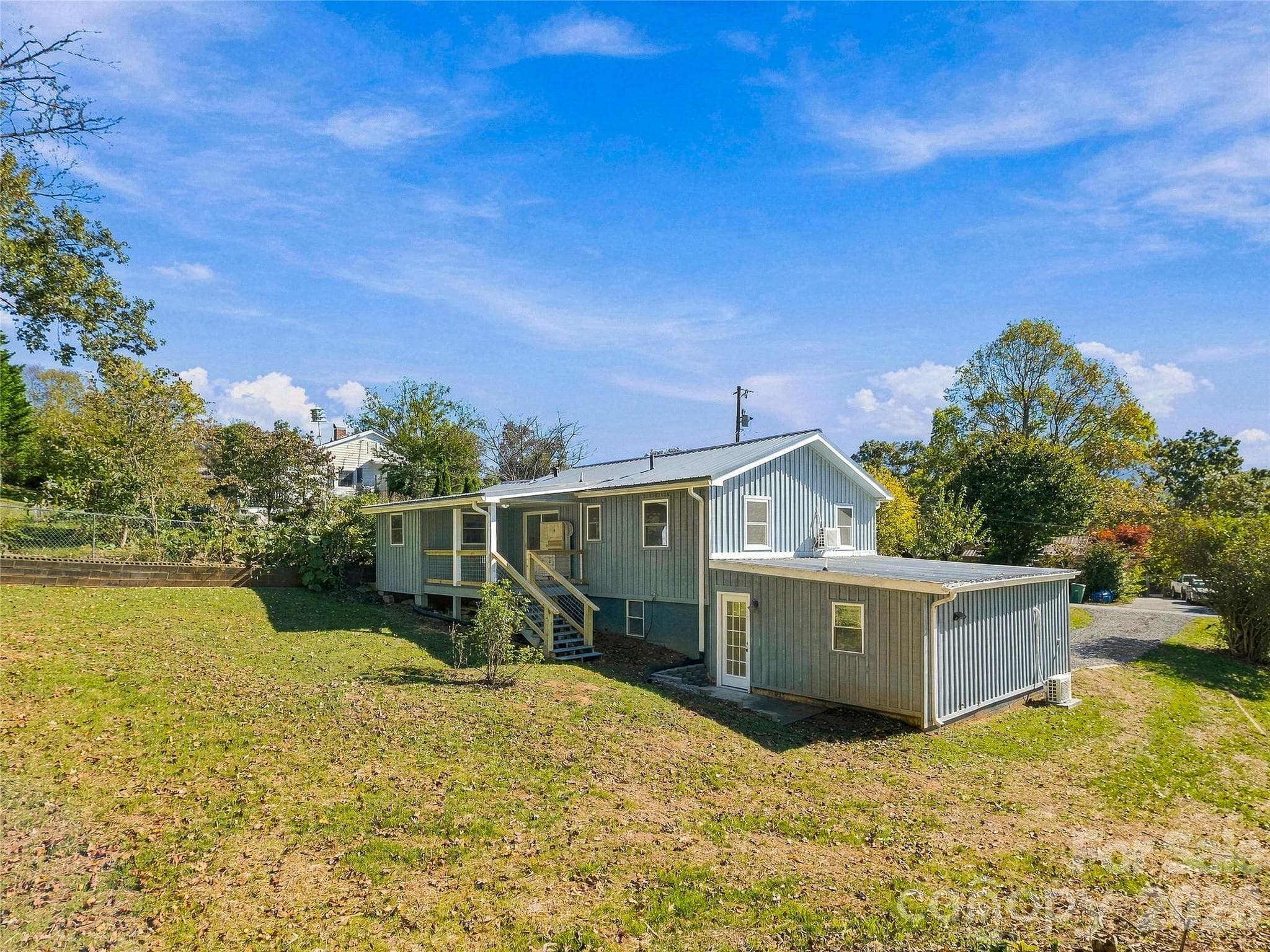 backyard - 33 Phipps Street, Weaverville
