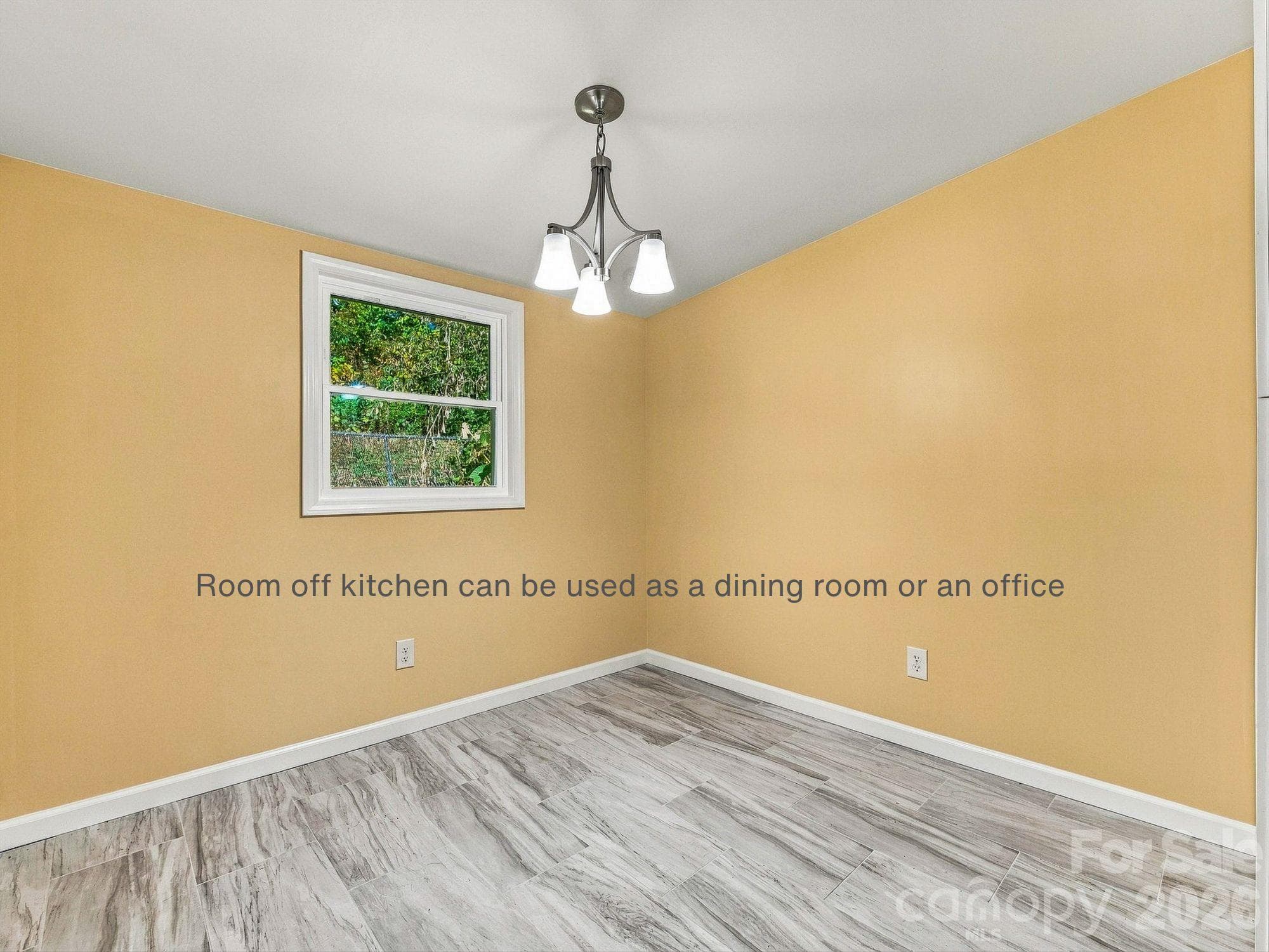 Room off kitchen can be used as dining room or an office - 33 Phipps Street, Weaverville