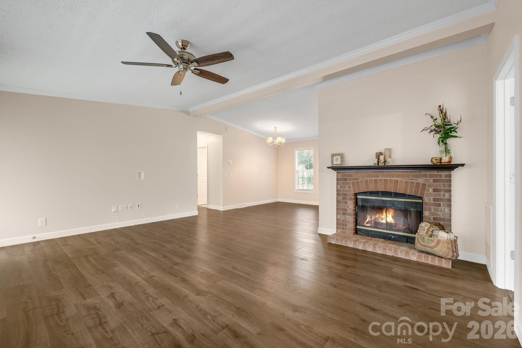 Cozy up by the wood-burning fireplace on cooler evenings. - 710 Stoney Mountain Road, Hendersonville
