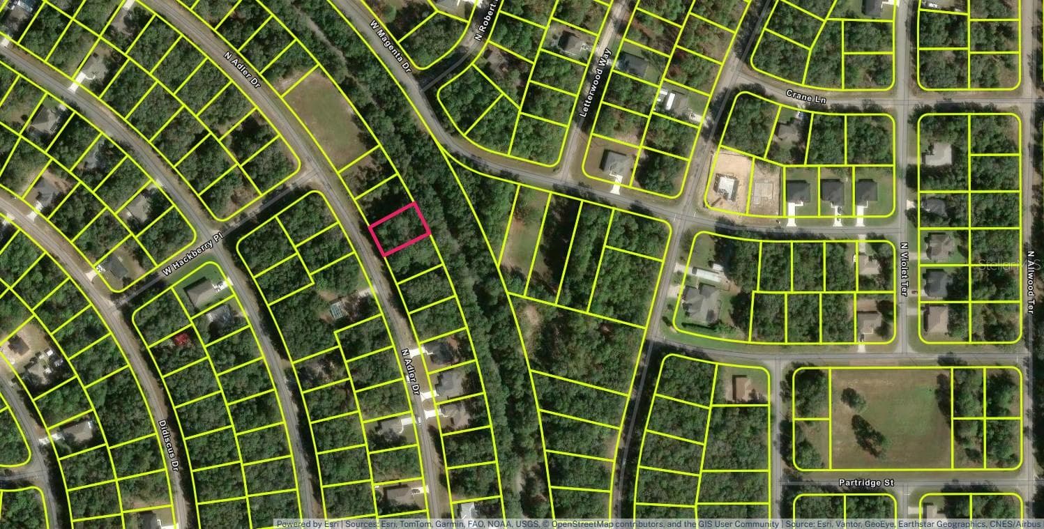 Land at 10735 N ADLER DR, CITRUS SPRINGS, photo 5 of 6