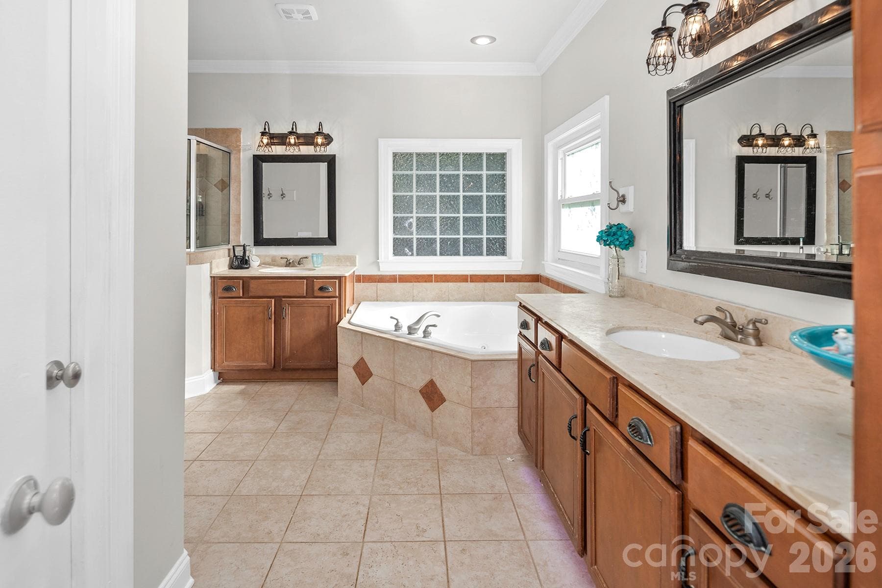 Primary Bath - 5050 Shady Meadow Lane, Denver