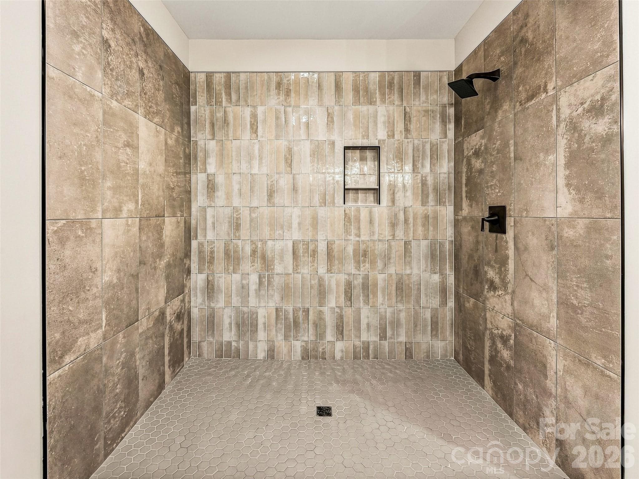 Huge Shower! Glass pane coming soon! - 384 Green Hollow Lane, Brevard