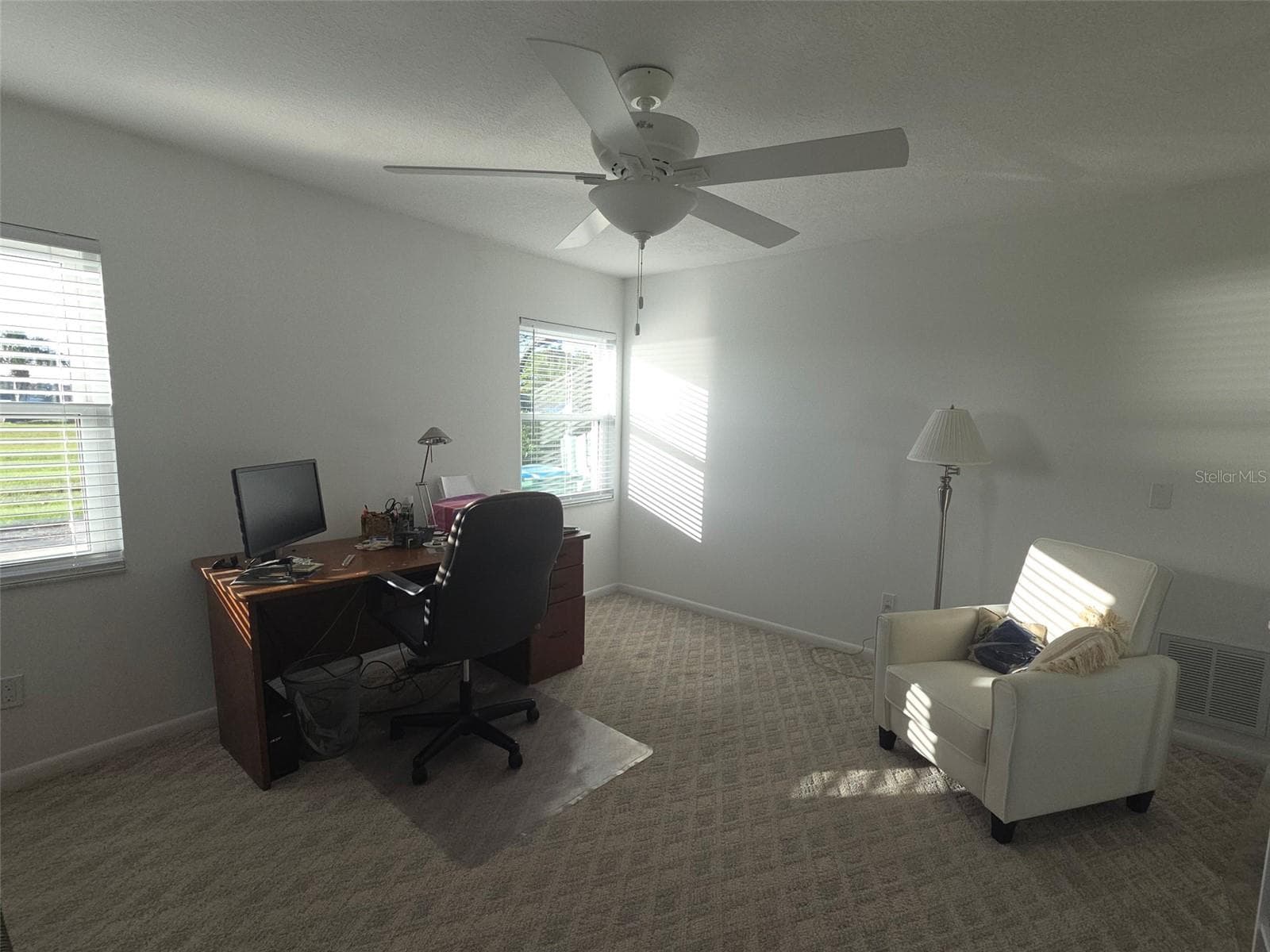 Bedroom #4 being used as an office - 2526 RUSK CT, DELTONA