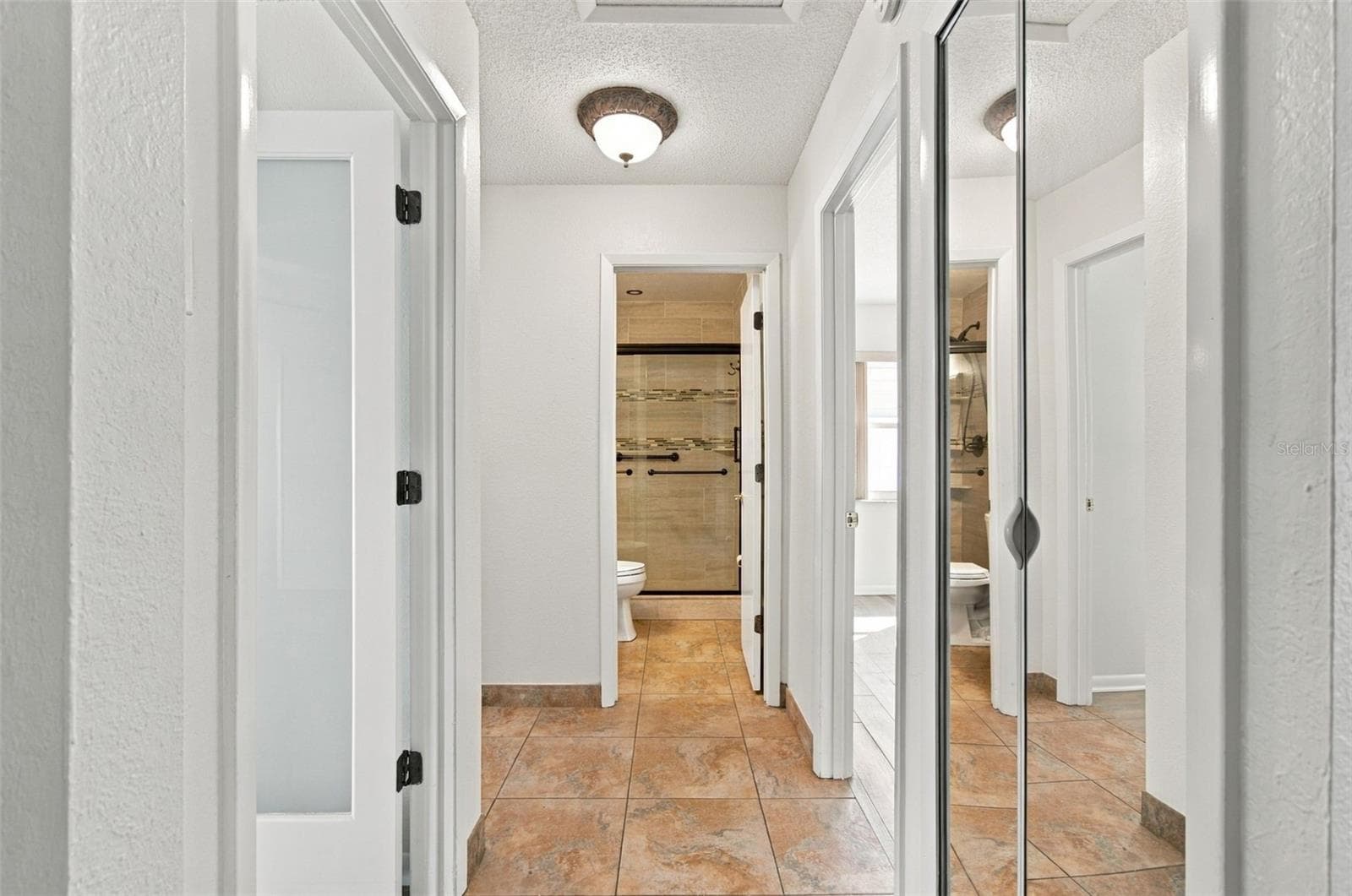 Glass panel bedroom doors - 3445 35TH ST N, ST PETERSBURG