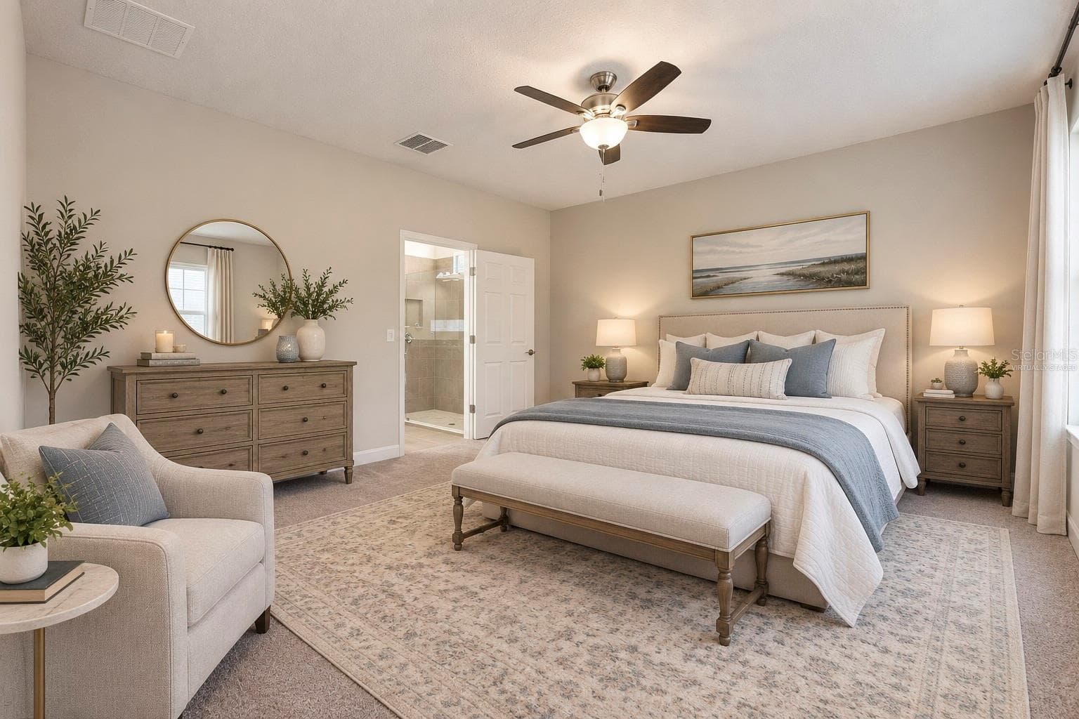 Primary Bedroom-Virtually staged - 6103 PLOVER MEADOW ST, LITHIA