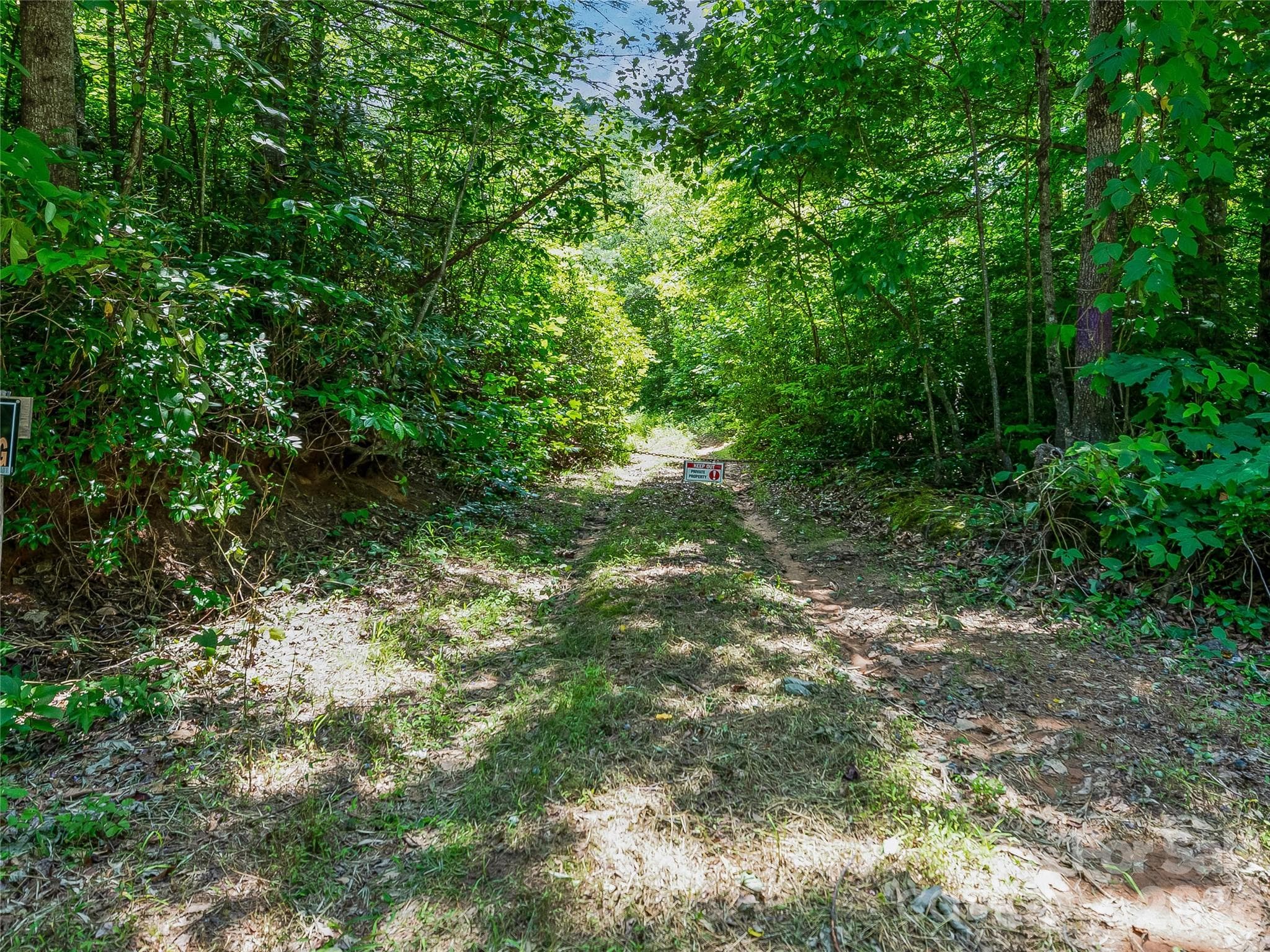 The is the boundary between this and the property the shares the right of way roadway - TBD Owl Hollow Road, Mill Spring