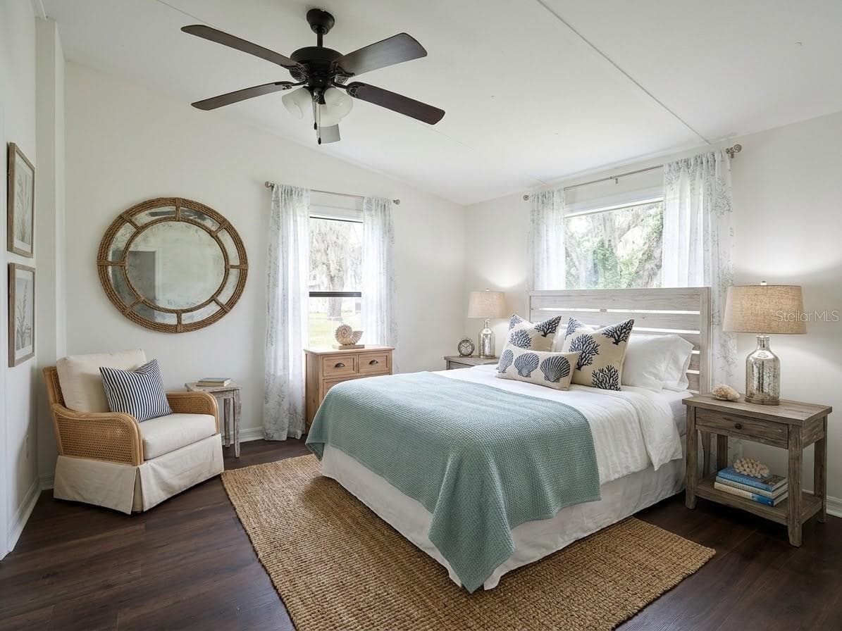 Staged Master Bedroom - 9038 PARRISH AVE, BROOKSVILLE