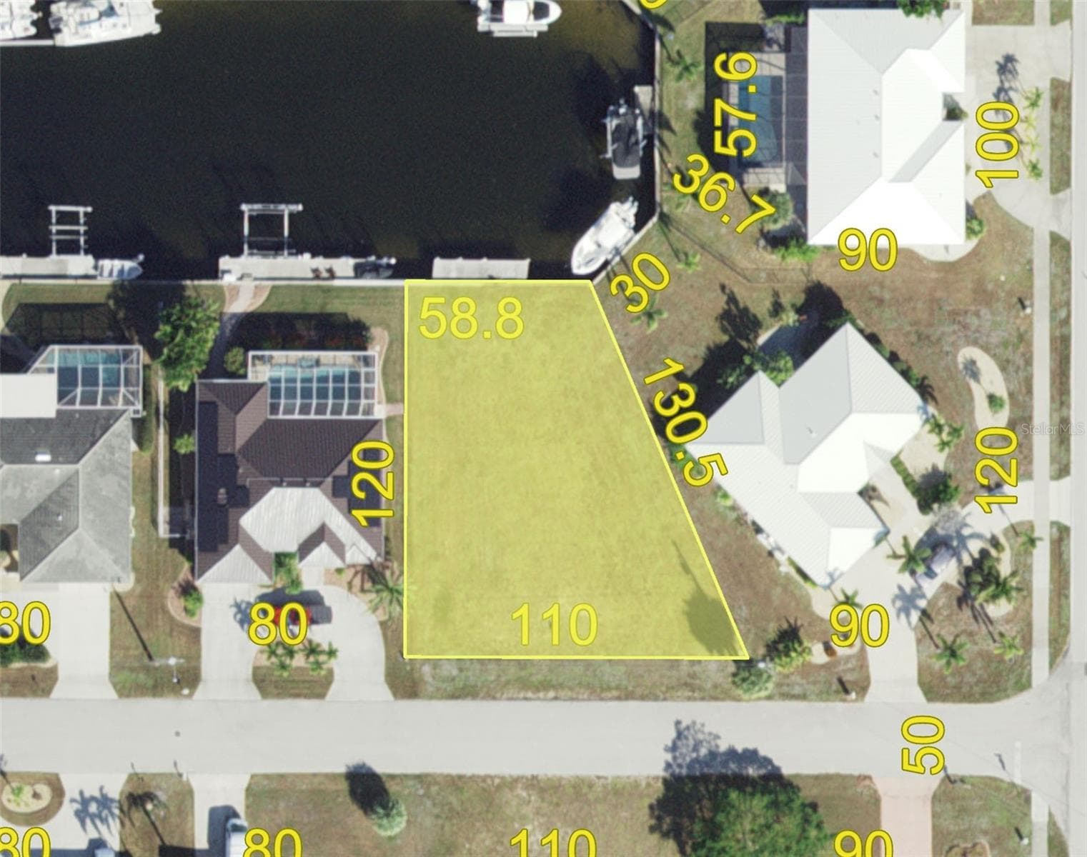Land at 2510 RIO LISBO CT, PUNTA GORDA, photo 3 of 11