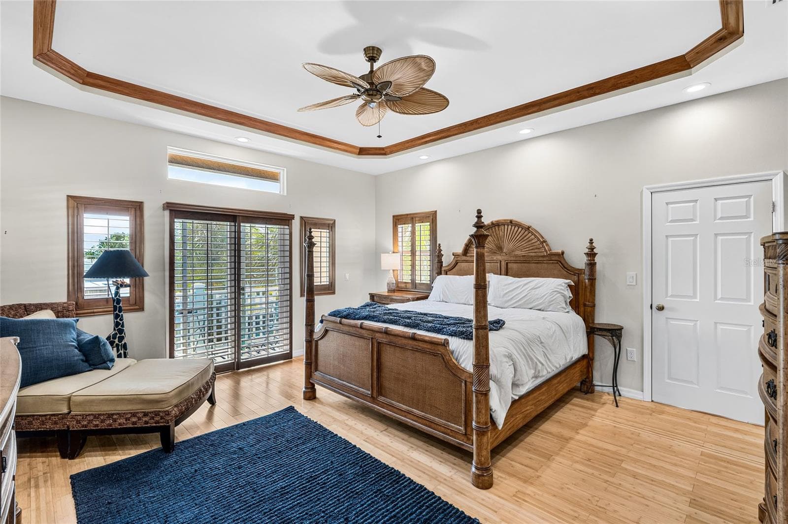 Second Floor Primary Bedroom, offering comfortable space and flexible furniture placement. - 5376 SHADOW LAWN DR, SARASOTA