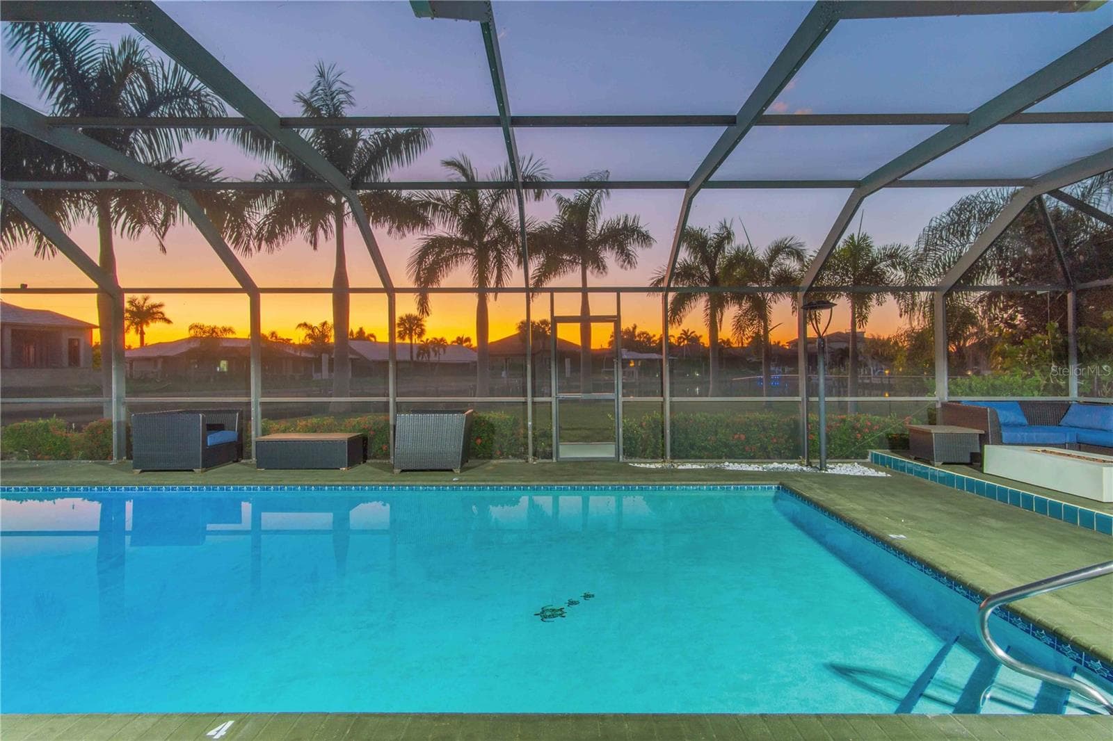 Patio / pool - 131 CASA LN, PUNTA GORDA