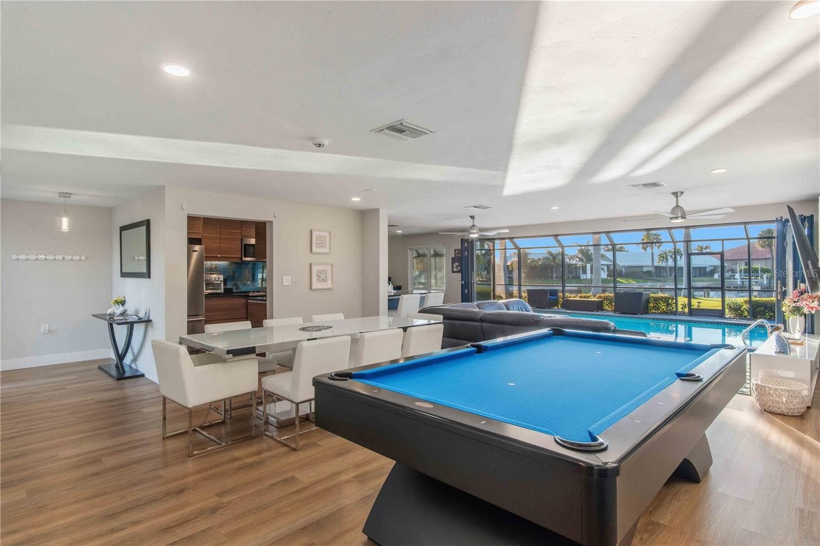 Dining / pool table - 131 CASA LN, PUNTA GORDA