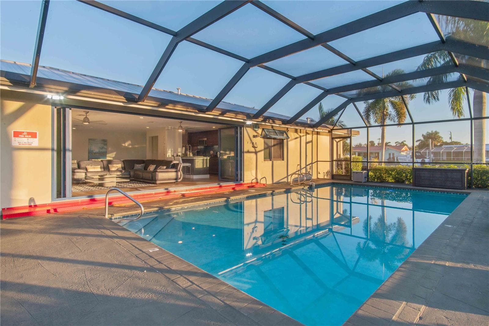 Patio / pool - 131 CASA LN, PUNTA GORDA