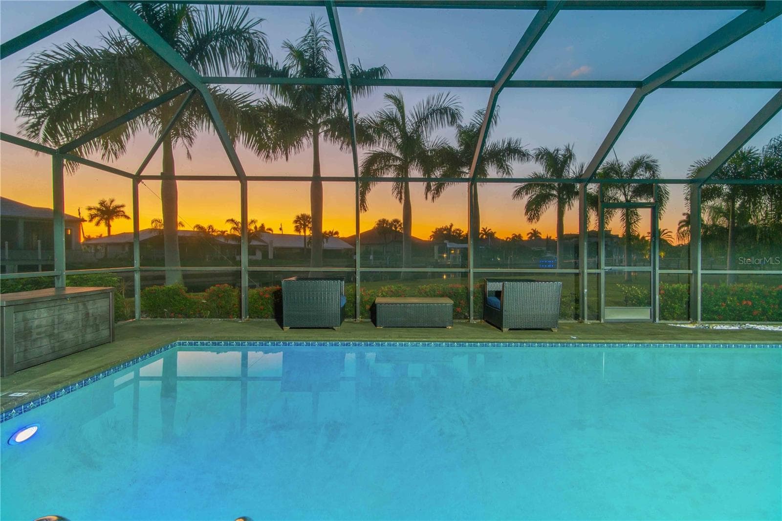 Patio / pool - 131 CASA LN, PUNTA GORDA