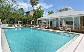 Community Pool & Clubhouse - 5326 LAKE ARROWHEAD TRL #7, SARASOTA