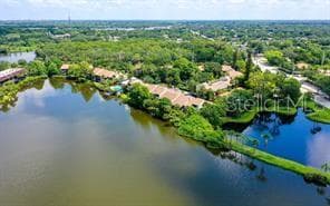 Aerial View showing the Lake Arrowhead community - 5326 LAKE ARROWHEAD TRL #7, SARASOTA