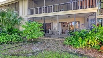 Exterior Back of the Condo (First Floor) - 5326 LAKE ARROWHEAD TRL #7, SARASOTA