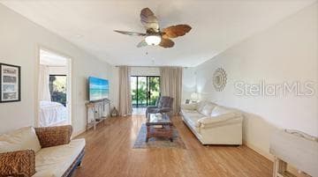 Living Room - 5326 LAKE ARROWHEAD TRL #7, SARASOTA