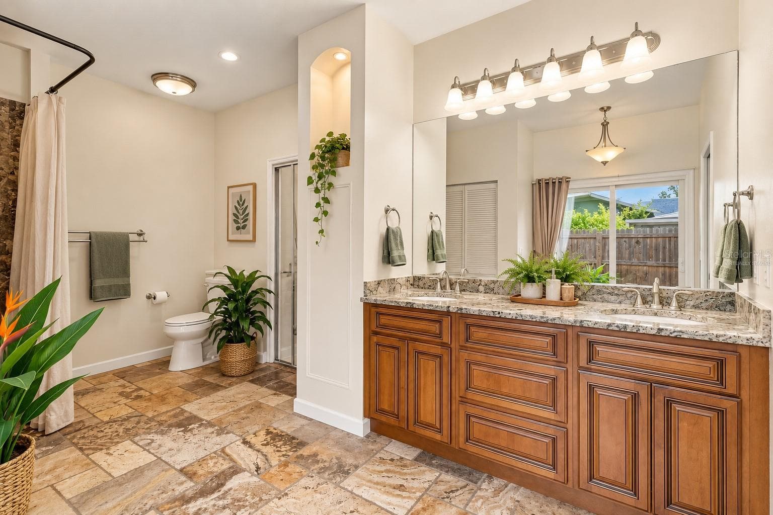 MASTER BATH - virtually staged - 5914 99TH ST EAST, BRADENTON