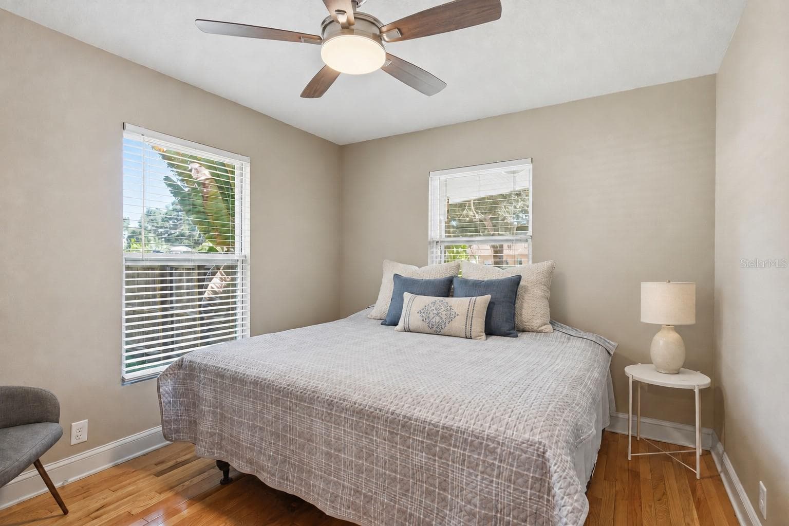 Front Bedroom ( Virtual decor ) - 420 40TH ST N, ST PETERSBURG