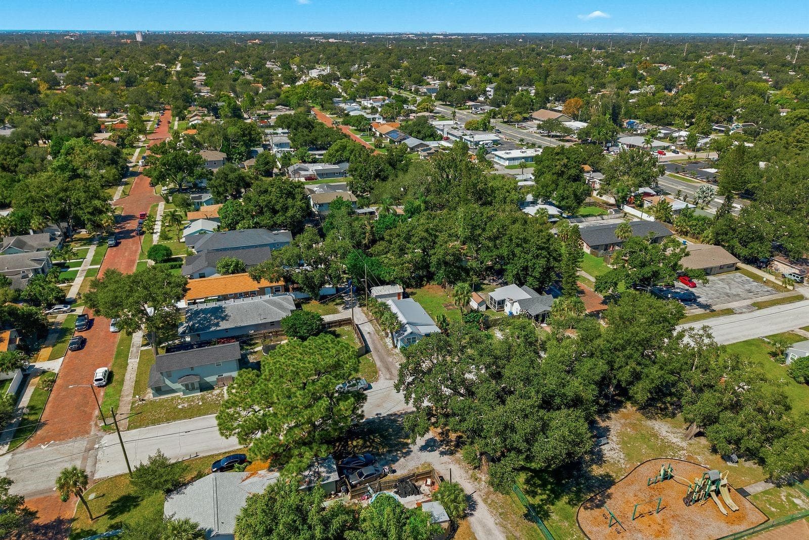 Aerial - 420 40TH ST N, ST PETERSBURG