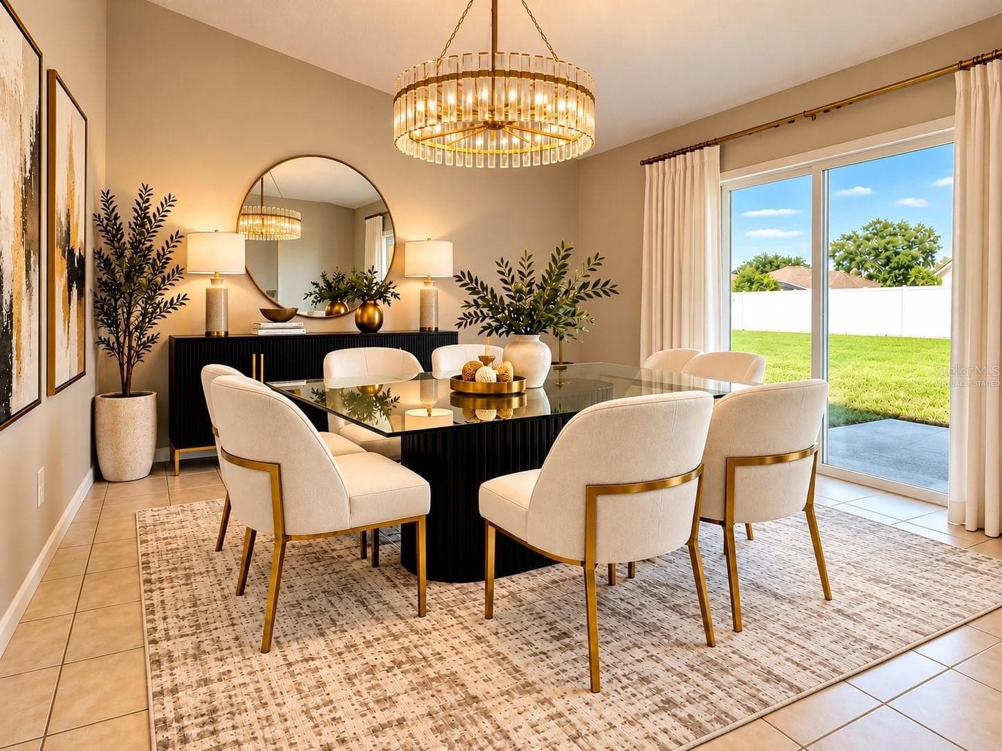 Virtually Staged Eat In Kitchen - 1451 KINGSTON WAY, KISSIMMEE