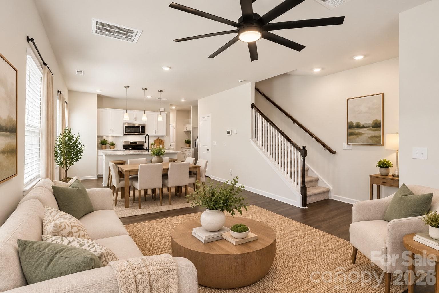 Digitally staged - 4714 Lakeview Road, Charlotte
