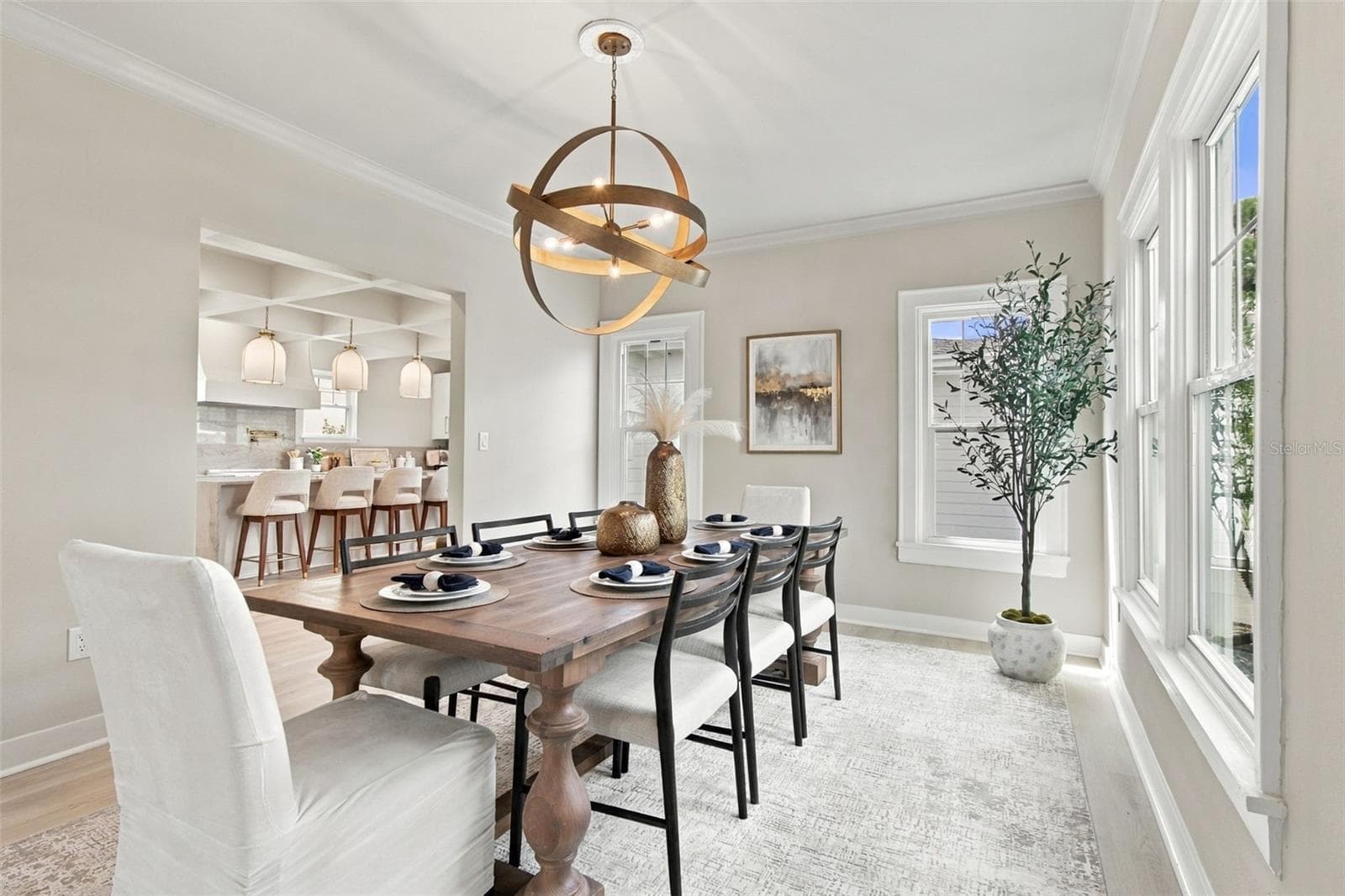 Dining room - 5426 VENETIAN BLVD NE, ST PETERSBURG