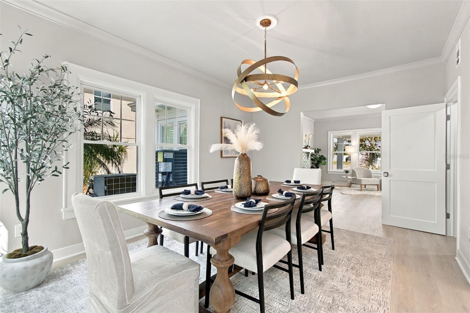 Dining room - 5426 VENETIAN BLVD NE, ST PETERSBURG