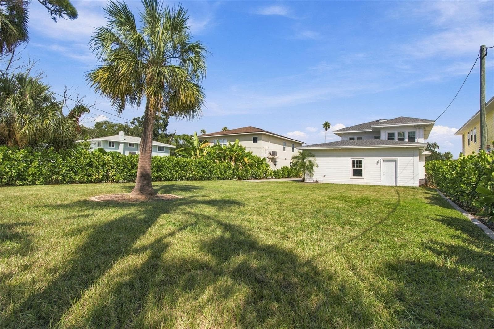 Backyard - 5426 VENETIAN BLVD NE, ST PETERSBURG