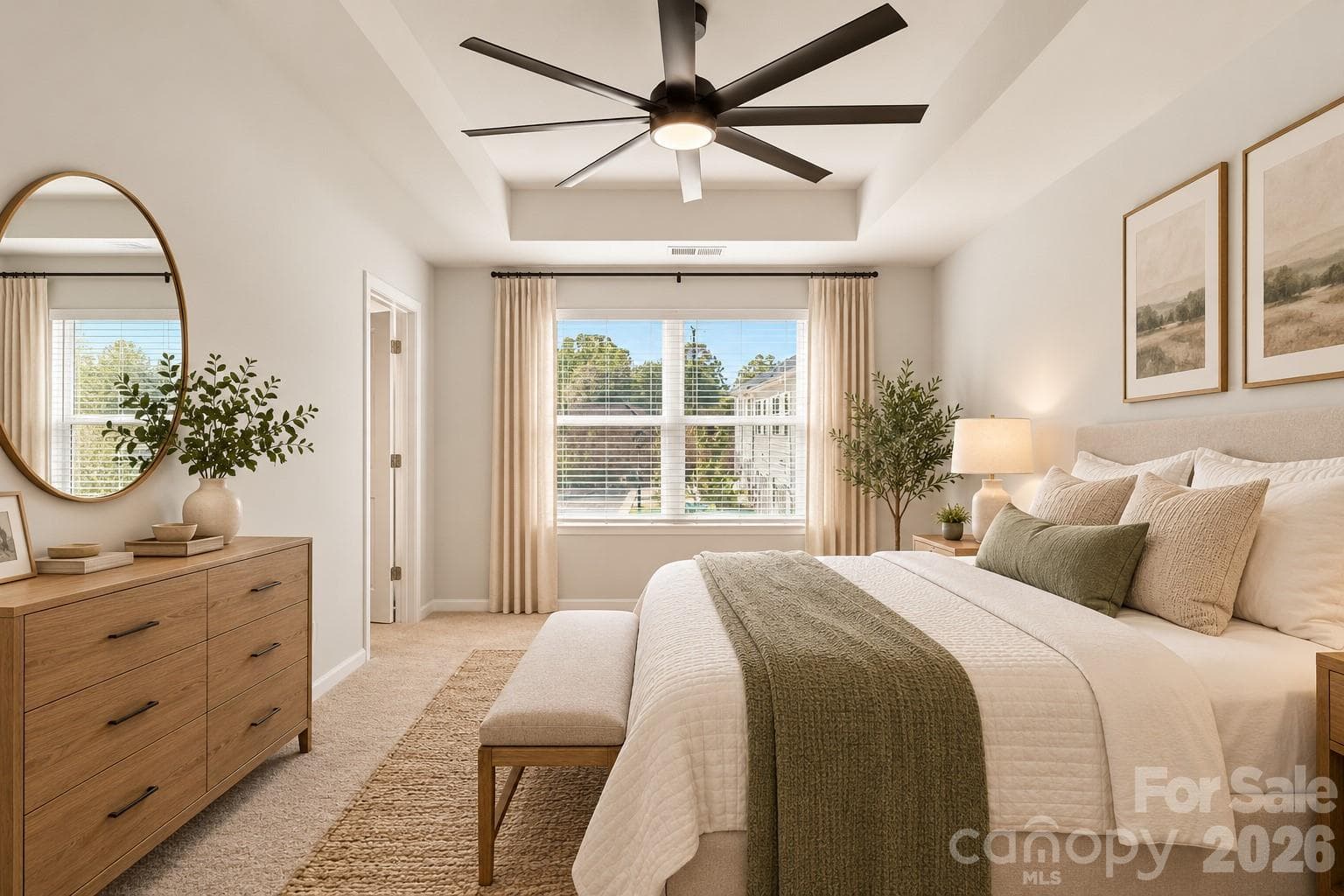 Digitally staged primary ideas. - 4714 Lakeview Road, Charlotte