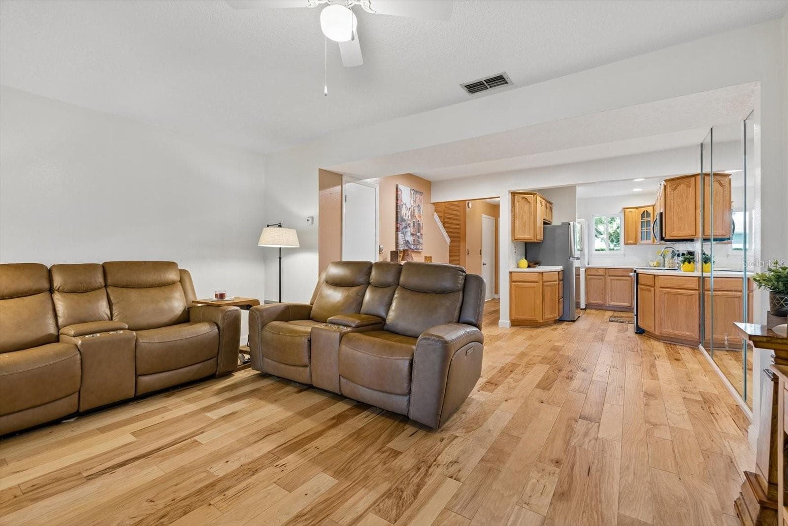 Living / kitchen view - 172 115TH AVE N #172, ST PETERSBURG