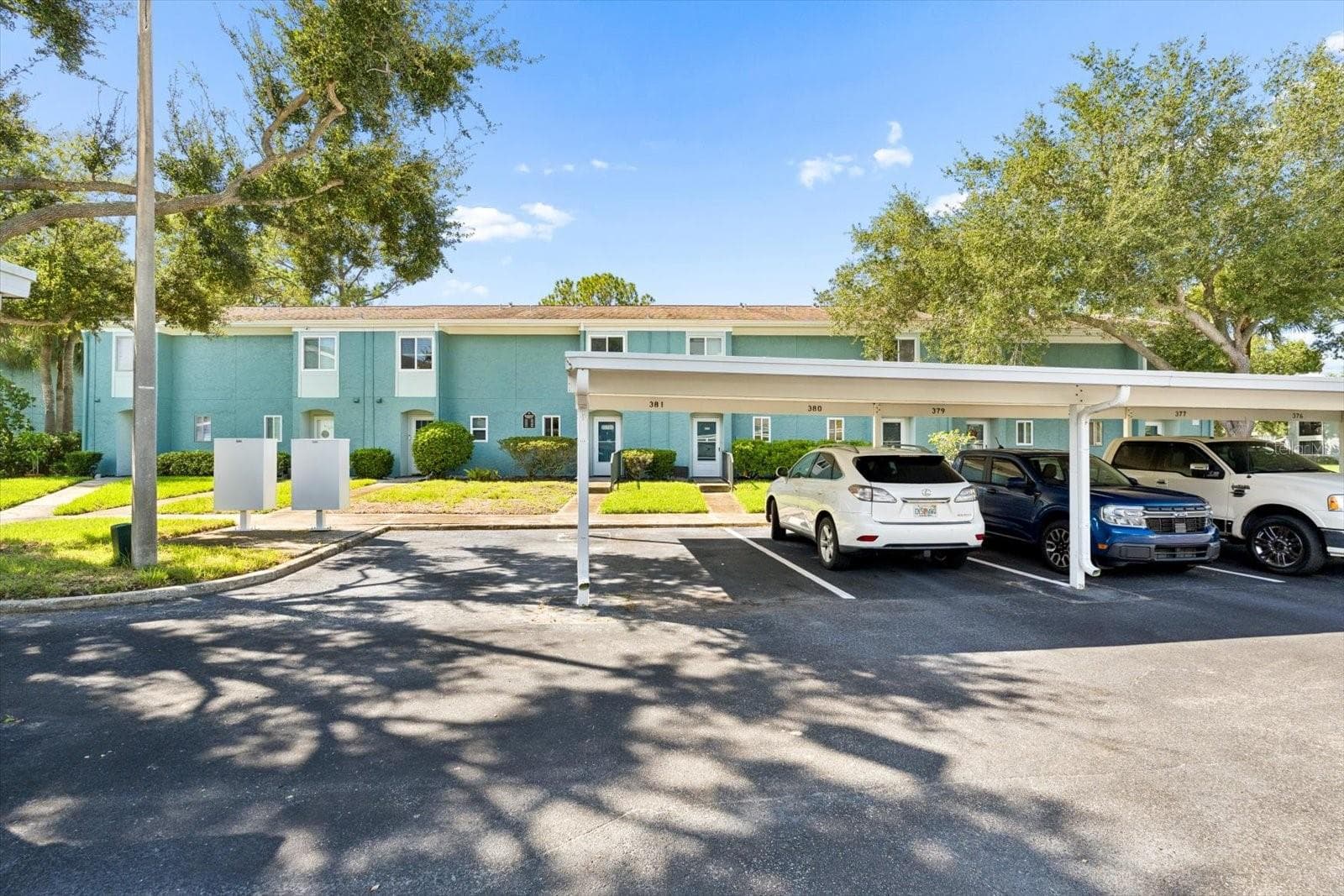 Assigned Covered Parking in front of unit - 172 115TH AVE N #172, ST PETERSBURG