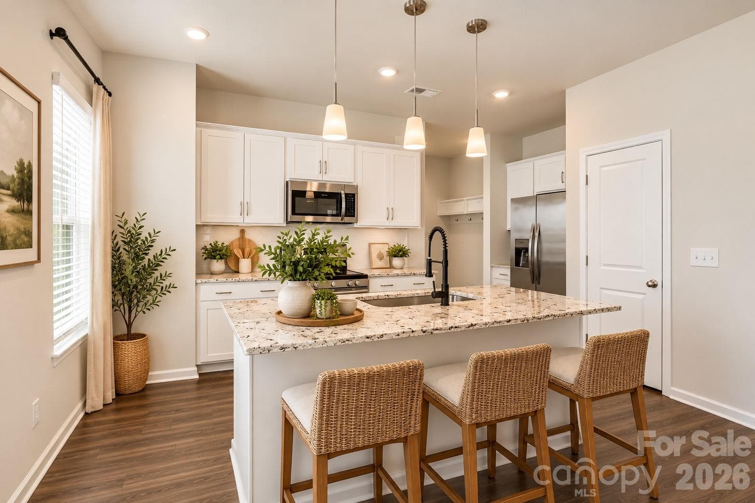 Digitally staged - 4714 Lakeview Road, Charlotte