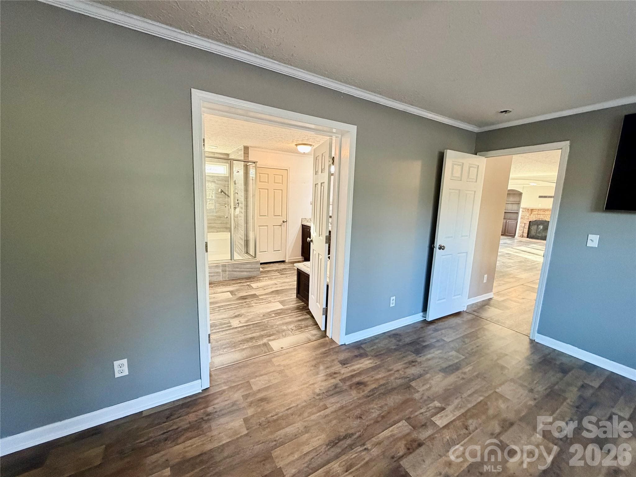 Primary Bedroom w/Split Bedroom Plan - 213 Big Oak Road, Hendersonville